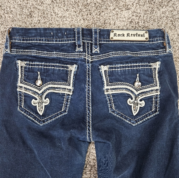 Rock Revival Dark Wash Bootcut Jeans - Picture 8 of 8